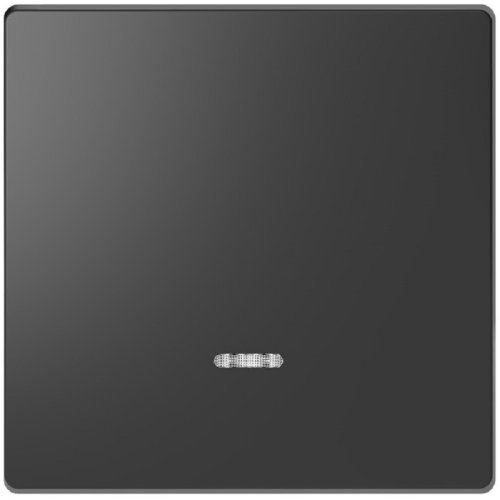Лицевая панель Schneider Electric Merten D-Life для 1-кл. выключателя с подсветкой антрацит  картинка